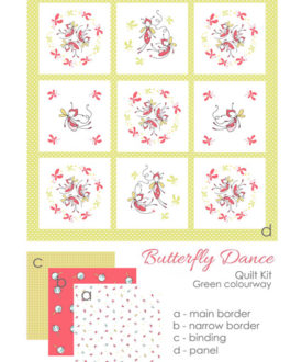butterfly dance green kit