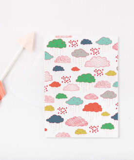 gathering clouds card